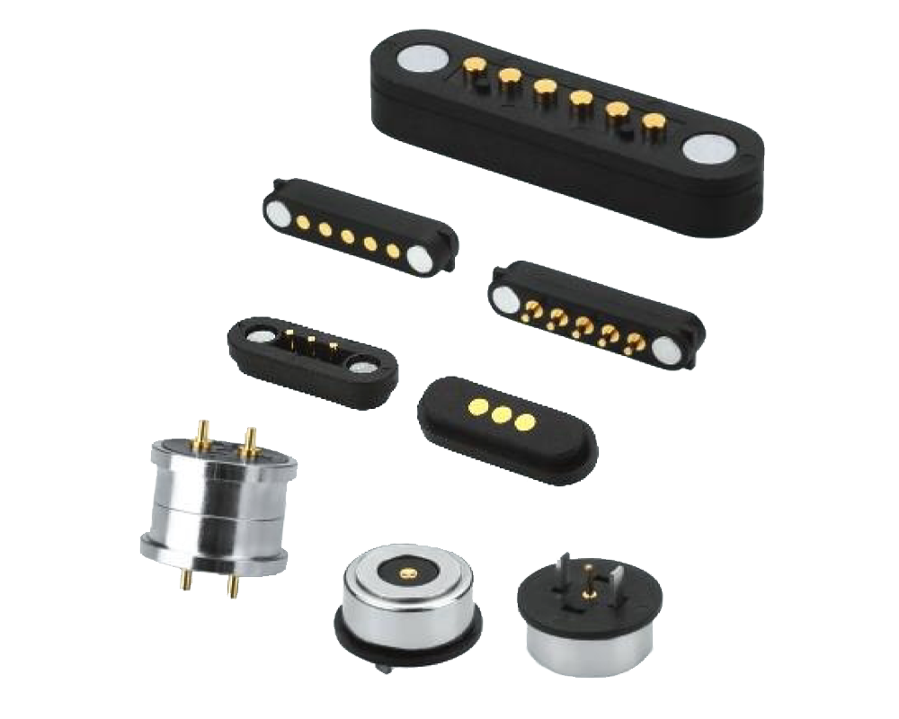 Magnetic connectors
