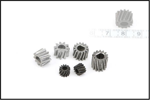 Helical teeth
