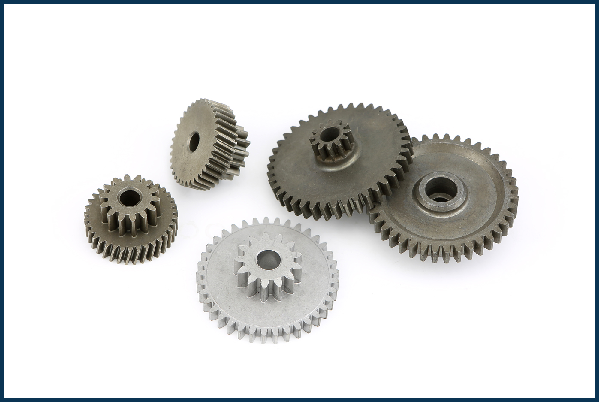 Double toothed gear